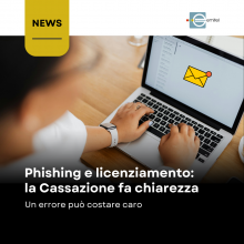 Attacco phishing riuscito